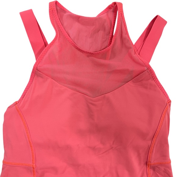 Lululemon Running In The City Tank Orangeish Size 2 - Picture 5 of 15